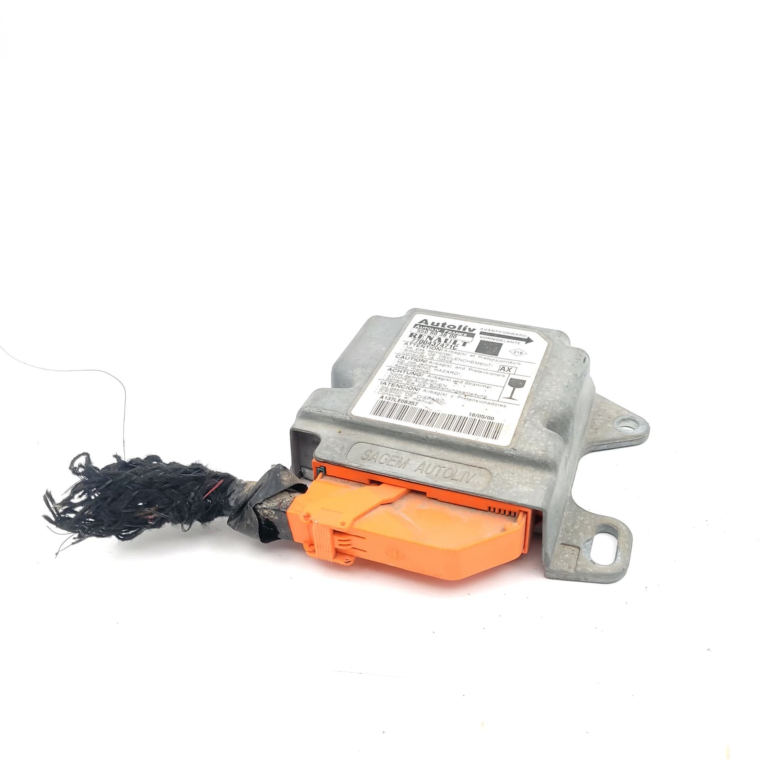 Airbag control module Renault SCENIC RX4 2000–2003 550803800 – 1