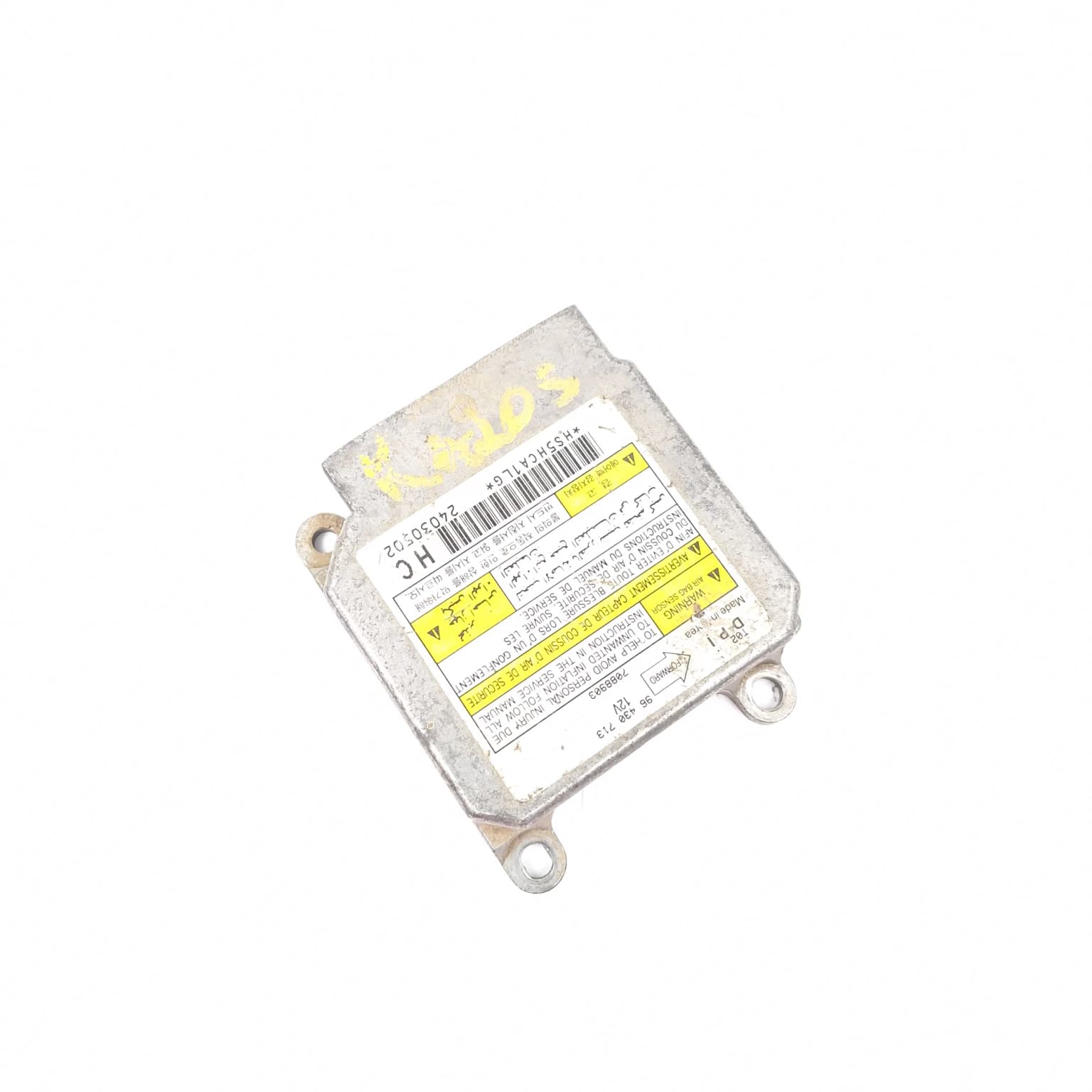 Airbag control module Chevrolet KALOS 2003–2011 96430713 – 1