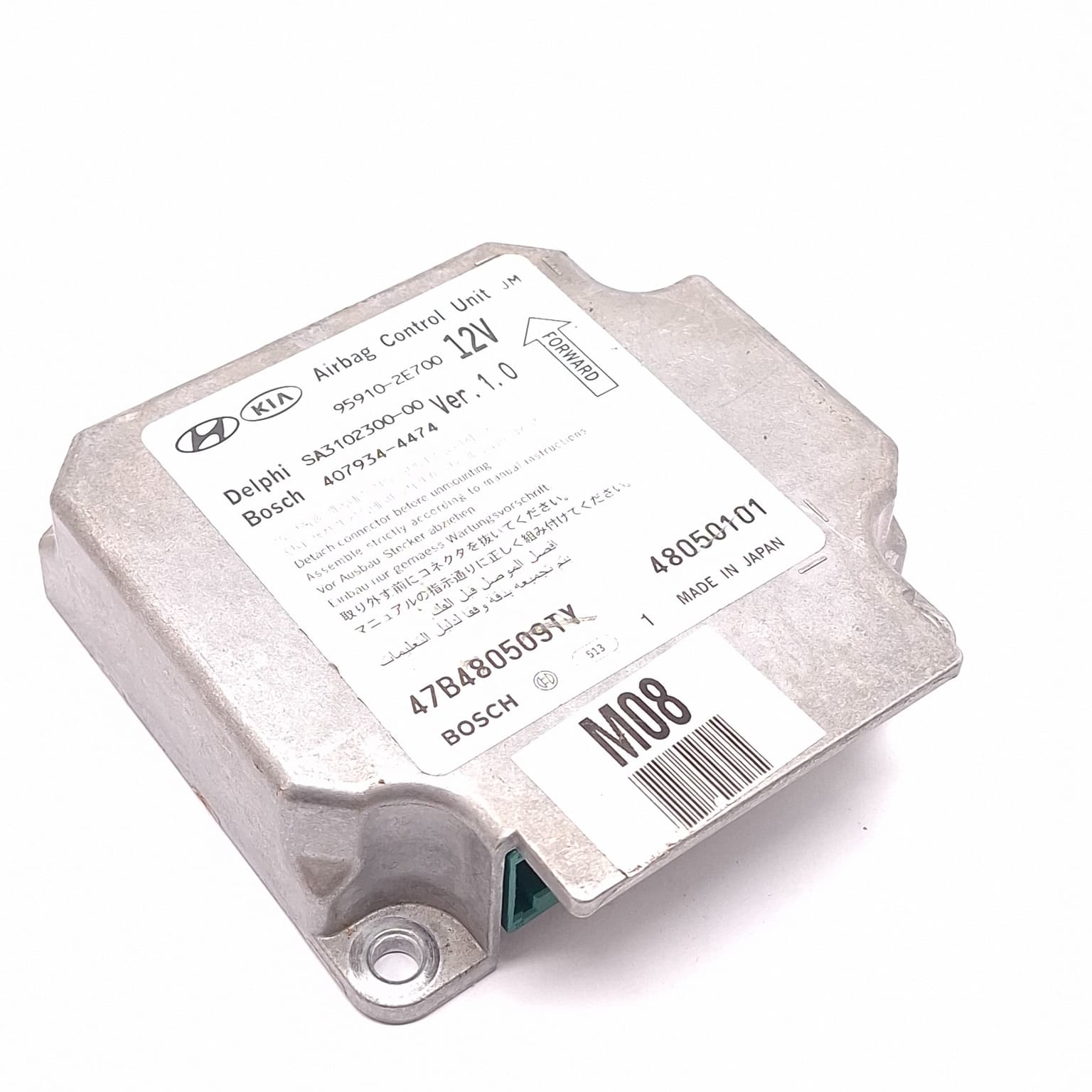 Airbag control module Hyundai TUCSON (JM) 2004–2010 2.0 CRDi D4EA 959102E700 – 1