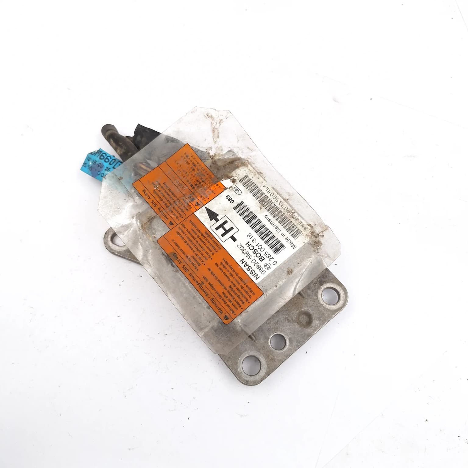 Airbag control module Nissan ALMERA Mk 2 (N16) 2000–2006 988205M302 – 1