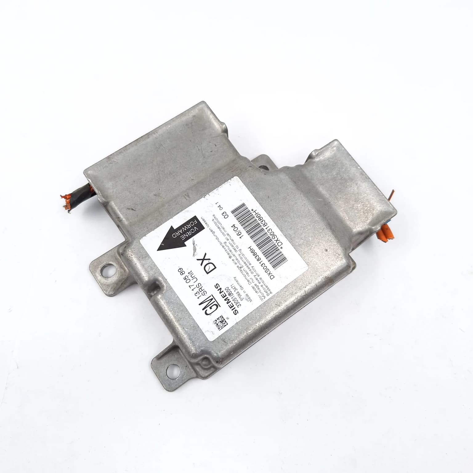 Airbag control module Opel VECTRA C 2002–2008 13170589 – 1