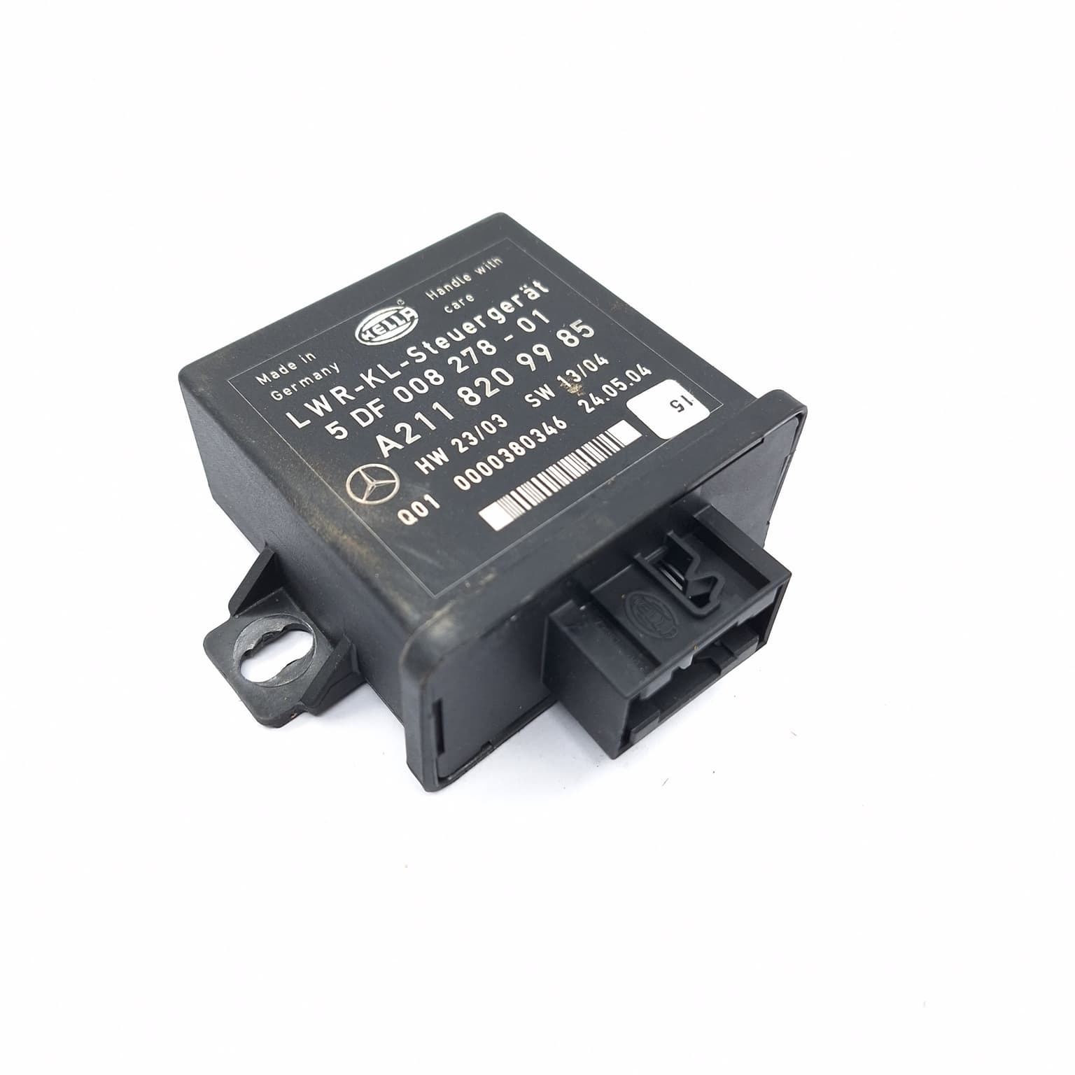 Calculateur Mercedes-Benz E-CLASS (W211) 2002–2009 E 270 CDI (211.016) OM 647.961 A2118209985 – 1