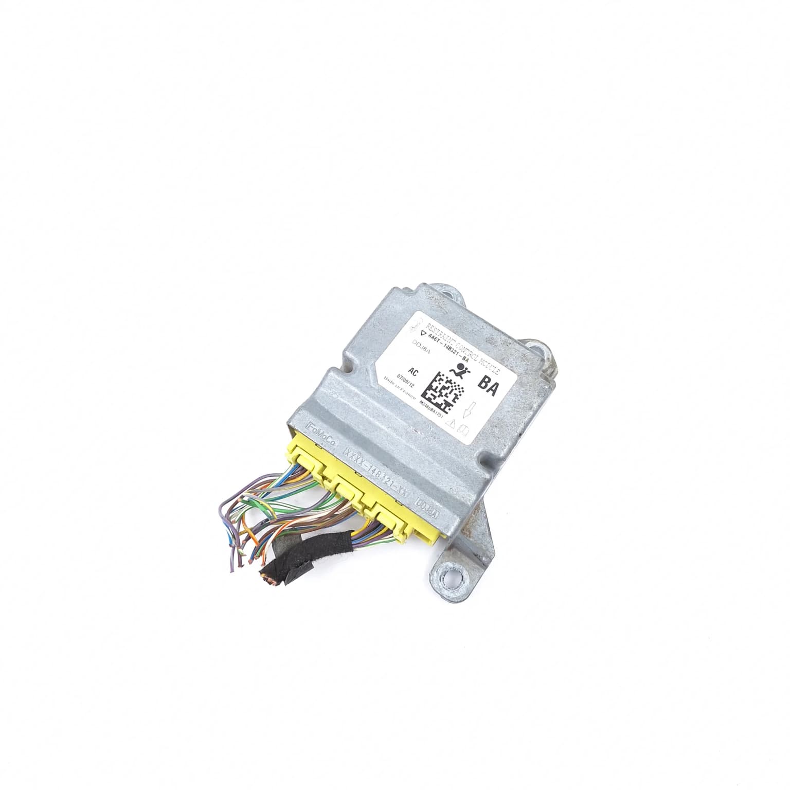 Airbag control module Ford FIESTA Mk 6 2008–2017 1.4 TDCi KVJA AA6T14B321BA – 1