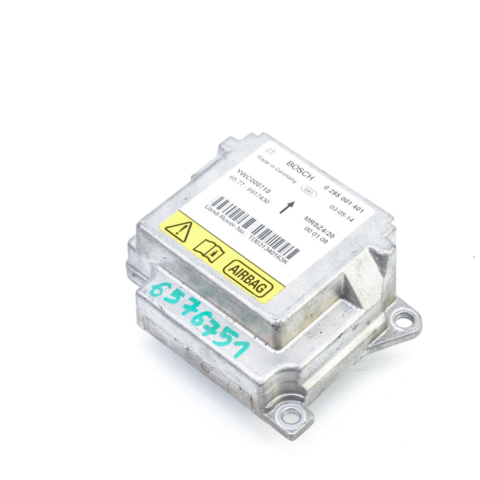 Airbag control module Land Rover RANGE ROVER Mk 3 L322 (LM) 2002–2012 3.0 D 4x4 306D1 YWC000710 – 1