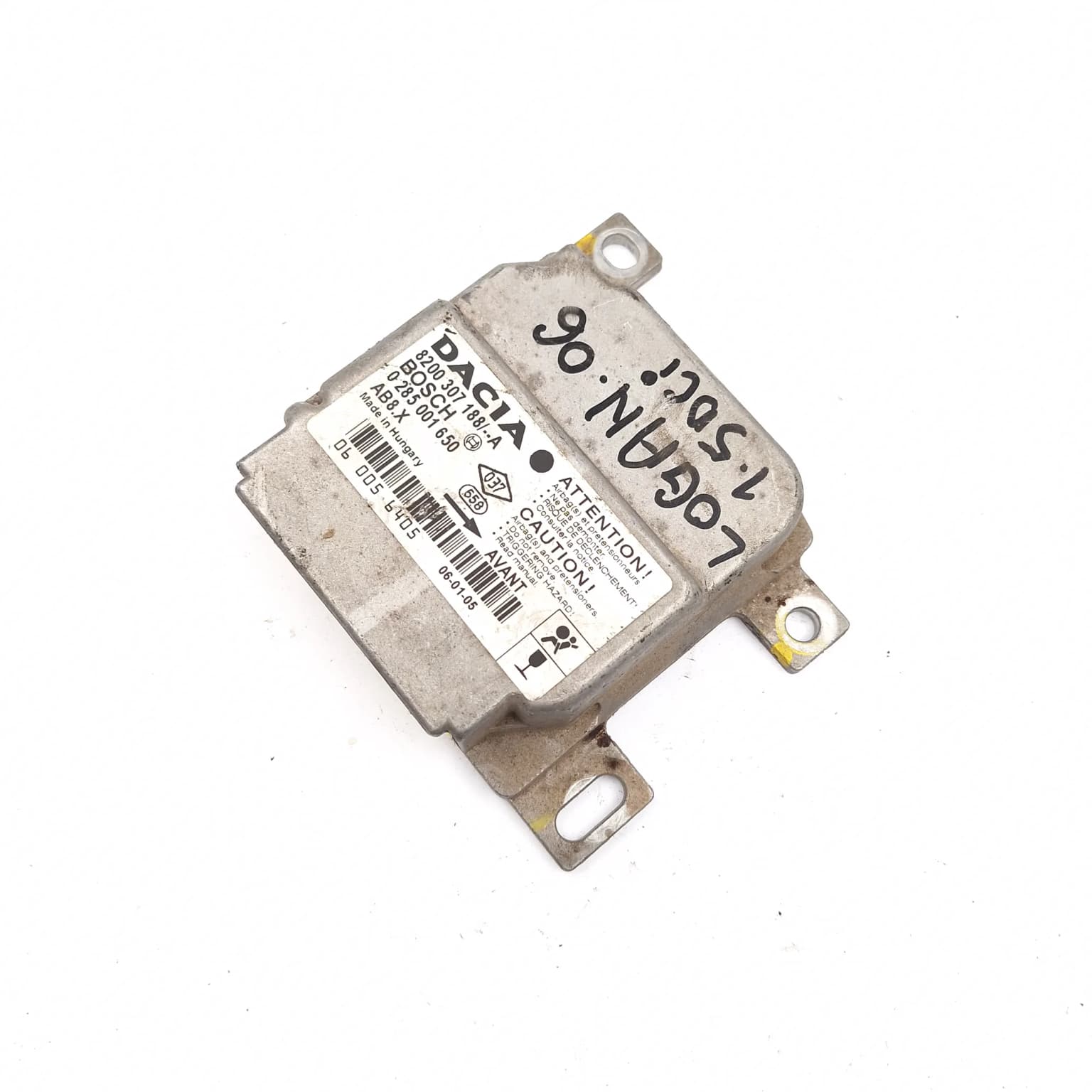 Airbag control module Dacia LOGAN (LS) 2004–2012 8200307188A – 1
