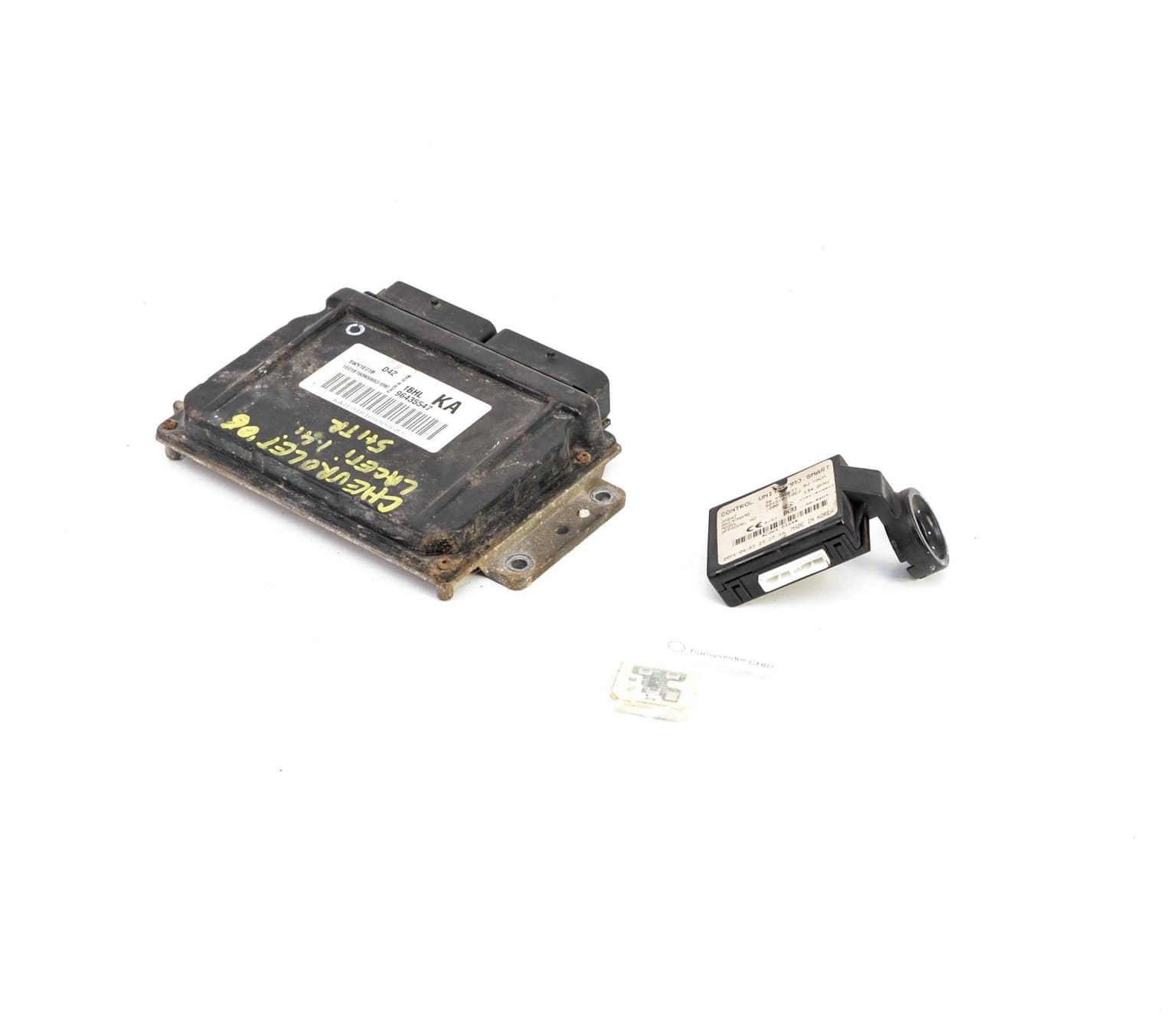 Kit calculateur et serrures Chevrolet LACETTI (J200) 2003–2011 1.4 16V F14D3 96435547 – 1