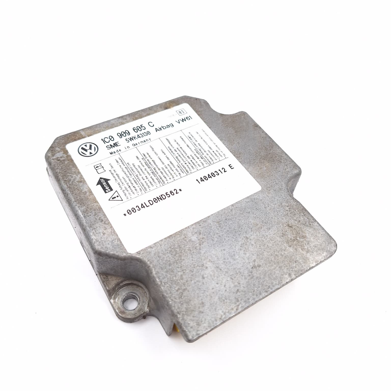 Airbag control module VW PASSAT B5, B5.5 1996–2005 1C0909605C – 1