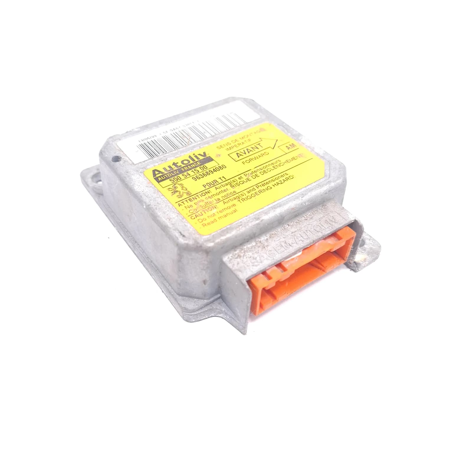 Airbag control module Peugeot 206 1998–2013 9636894080 – 1