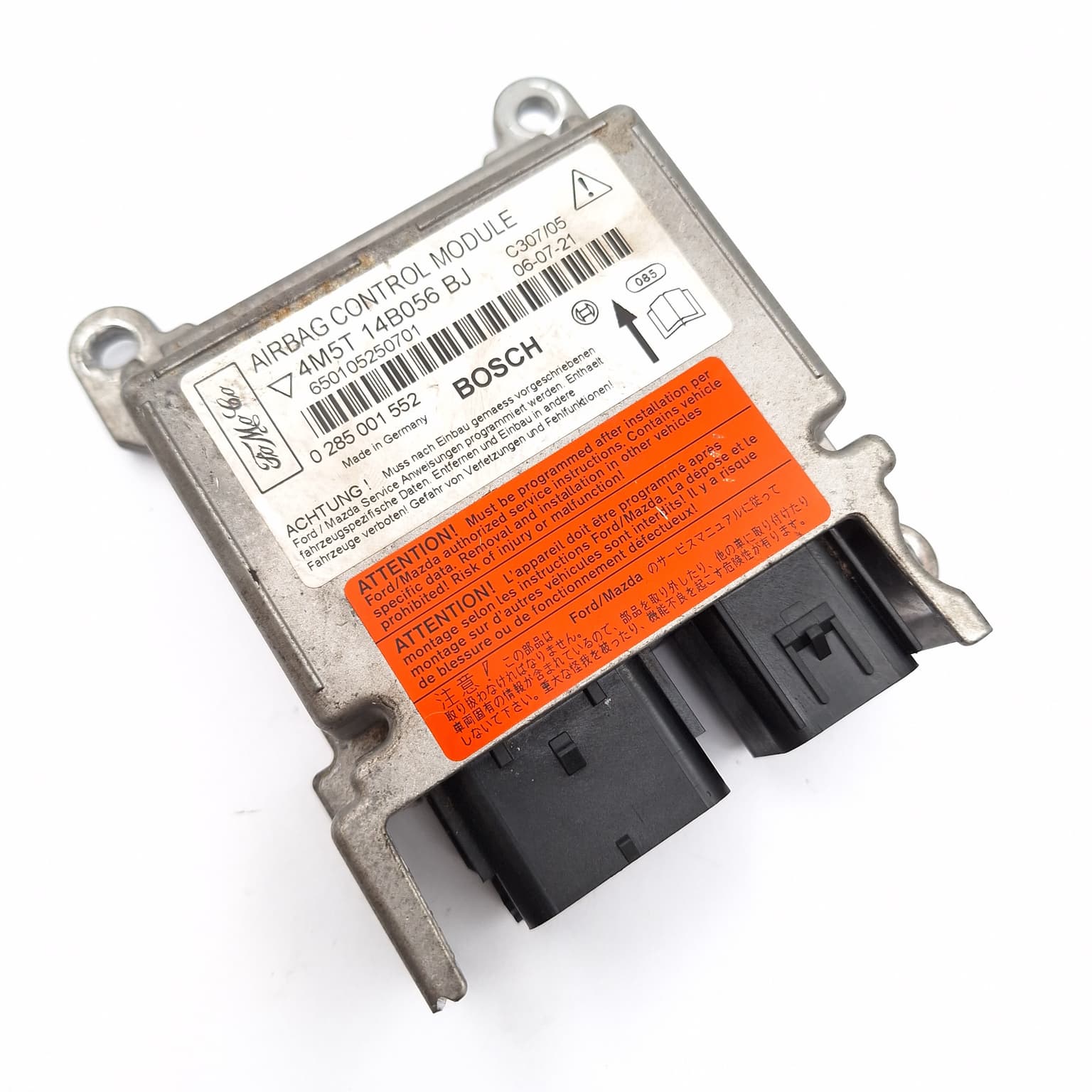 Airbag control module Ford FOCUS Mk 2 2005–2010 4M5T14B056BJ – 1