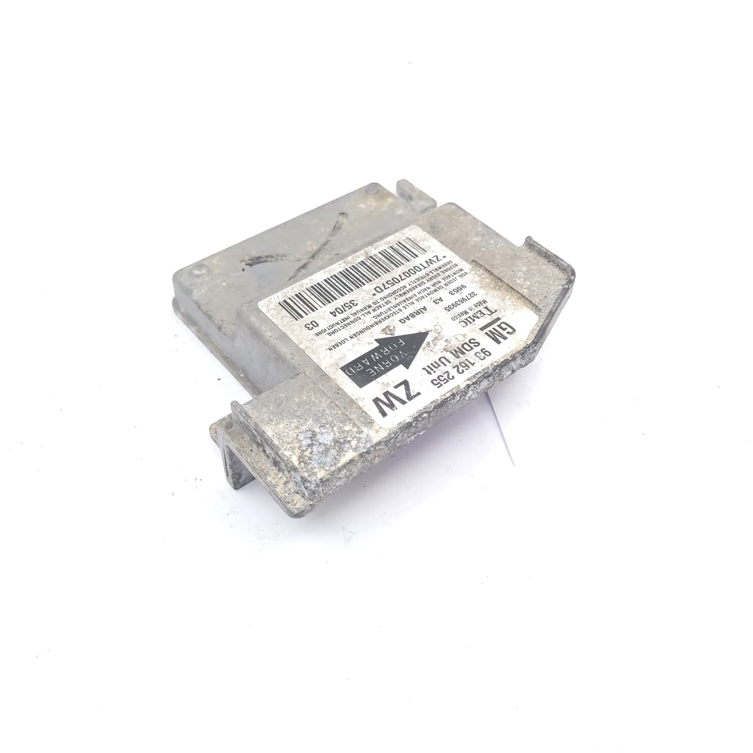 Airbag control module Opel TIGRA B TwinTop 2004–2009 93162255ZW – 1