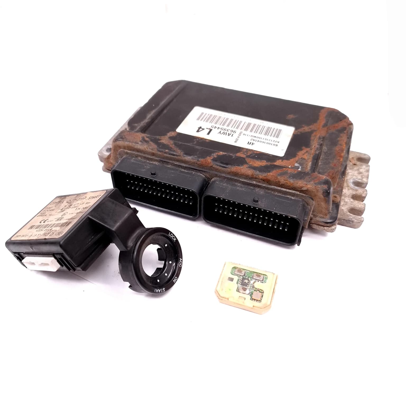 Kit calculateur et serrures Chevrolet LACETTI (J200) 2003–2011 1.4 F14D3 96395445 – 1