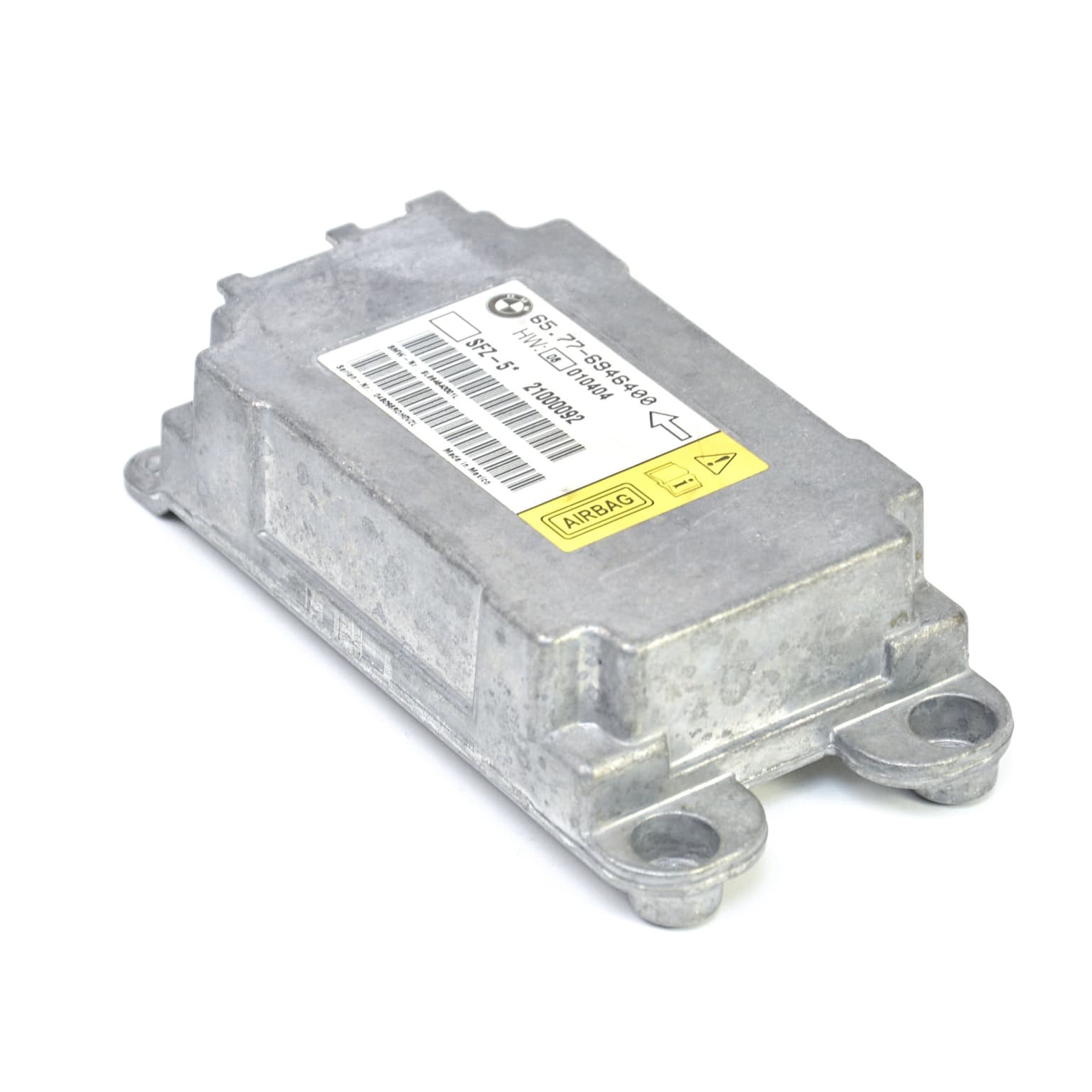 Airbag control module BMW 5 (E60, E61) 2003–2010 525 d M57 D25 (256D2) 65776946400 – 1