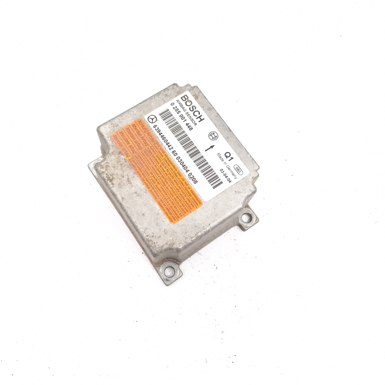 Airbag control module Mercedes-Benz VITO / VIANO (W639) 2003–2014 0285001448 – 1