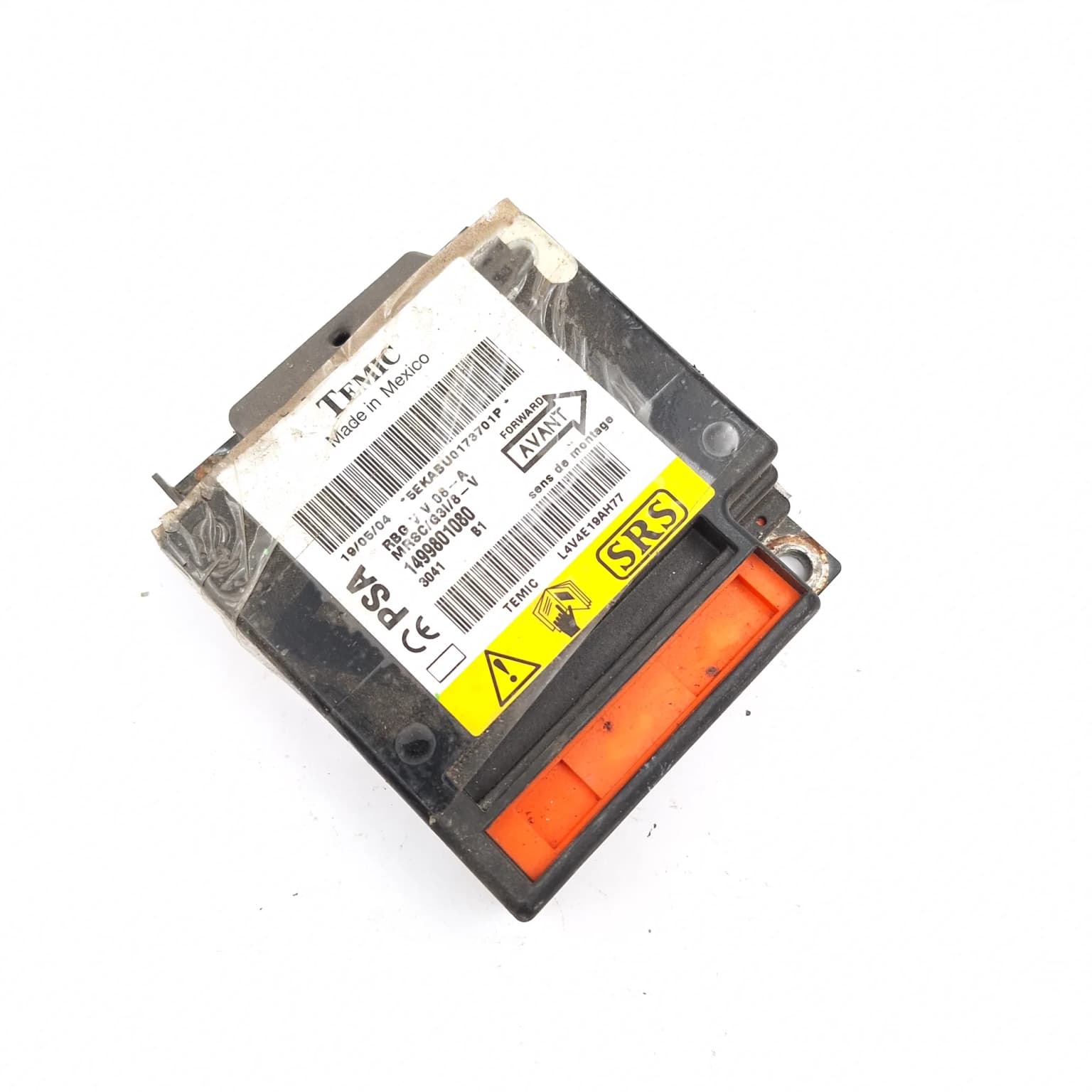 Airbag control module Fiat ULYSSE (179) 2002–2010 1499801080 – 1