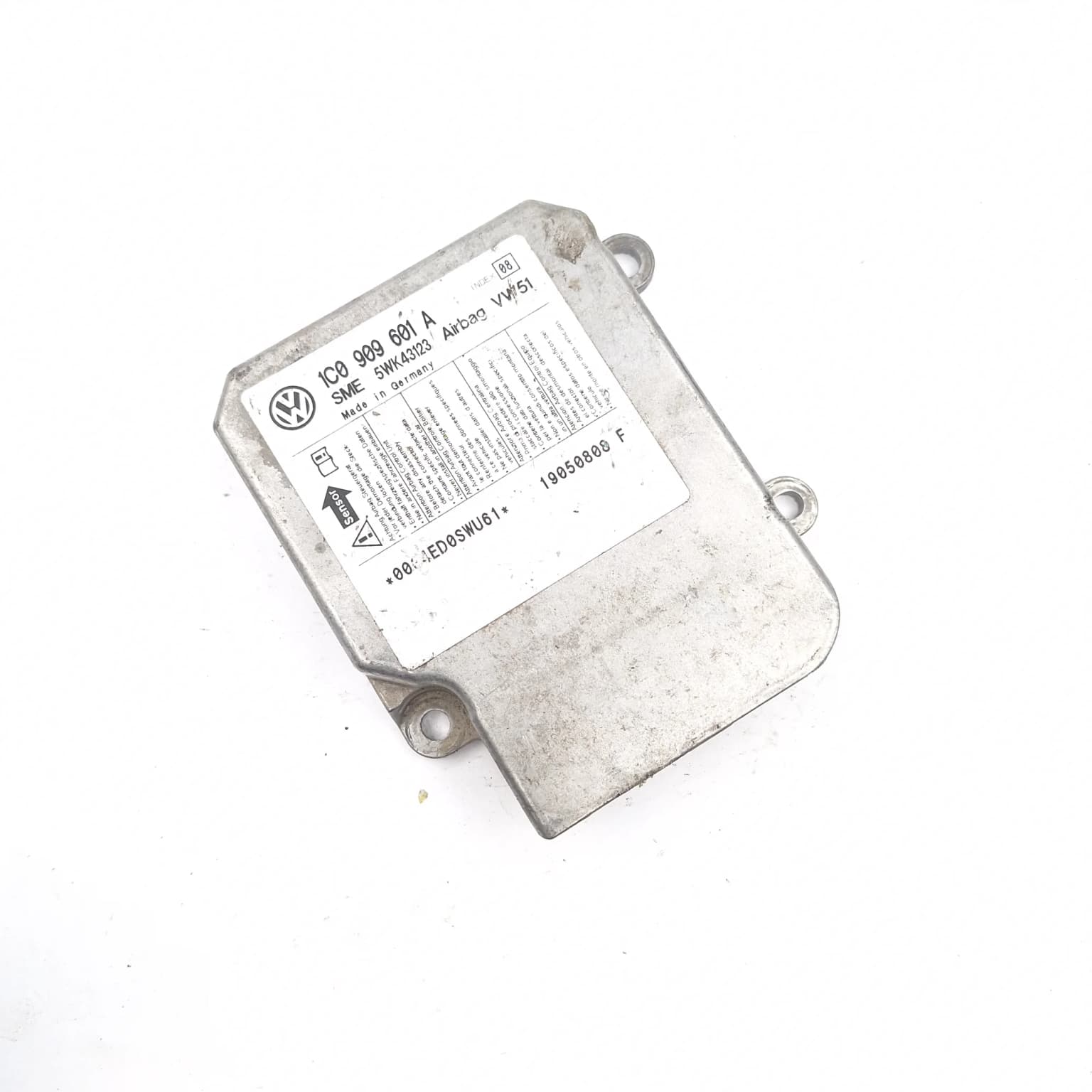 Airbag control module Skoda FABIA 1 1999–2007 1C0909601A – 1