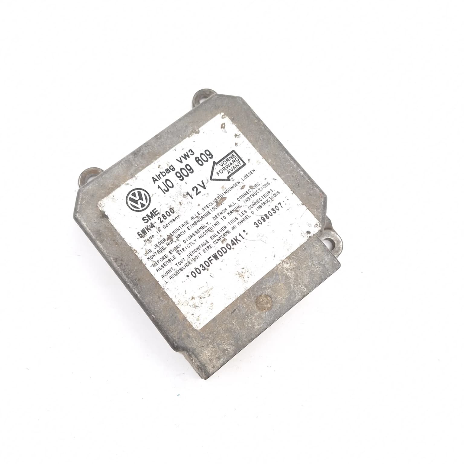 Airbag control module VW GOLF 4 1997–2004 1J0909609 – 1