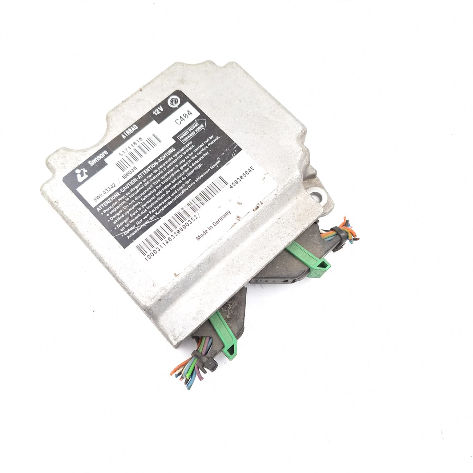 Airbag control module Fiat STILO (192) 2001–2007 51711816 – 1